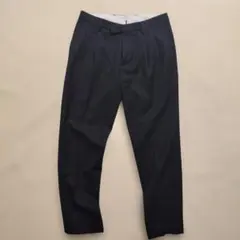 Cellar Doorセラードアー ツータックウールパンツ プリーツパンツ 44