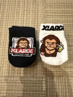 XLARGE ベビー靴下 2足セット