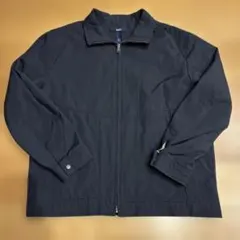 00s オールドギャップ ジップアップ ナイロンジャケット ブラック XL