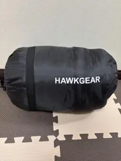HAWKGEAR マミー型寝袋シュラフブラック まさはる様専用