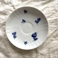 ロイヤルコペンハーゲン ブルーフラワー カーブド ソーサ2枚 15cm