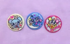 【正規品】エンジェルブルー 刺繍バッヂ3種