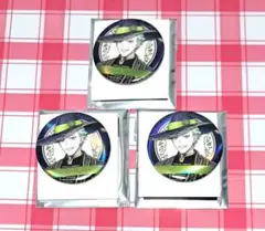 ツイステ オーロラ メタル 缶バッジ ブルームバースデー セベク セット