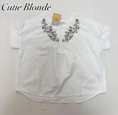 新品Cutie Blondie キューティーブロンド ブラウス トップス 刺繍