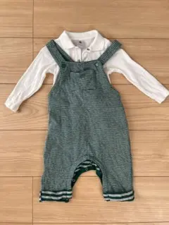 プチバトー2枚セットロンパース