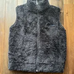 Champion キッズフリースベスト 130サイズ 黒