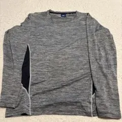 Mizuno 長袖Tシャツ グレー