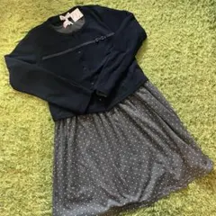 【新品未使用タグ付】マザウェイズ　ワンピース　長袖　セットアップ　フォーマル