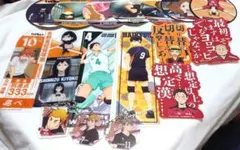 【極美品/劇場版あり】ハイキュー!グッズまとめ売り (宮兄弟/ステッカー他）