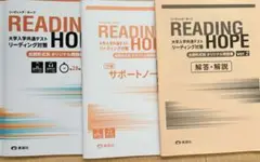 READING HOPE 大学入学共通テスト リーディング対策 ver.2