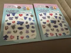 Angel Blue ネイルシール 2枚セット