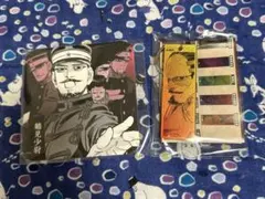 ゴールデンカムイ展　鶴見篤四郎　キーホルダー　コースター