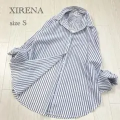 新品タグ付　キセレナ　マルチストライプシャツ　長袖　コットン　アメリカ製　S