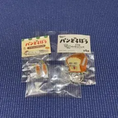 パンどろぼう変顔スマホダイカットリング、アクリルイヤリング