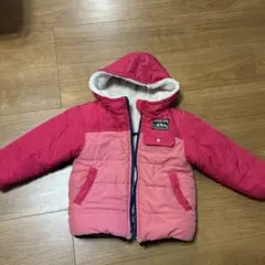 GOOD LIFE フード付きダウンコート ピンク