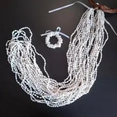 シェルレイ　12連　ロング　バングルセット