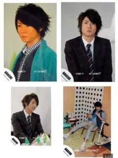 嵐★君と僕の見ている風景~ 秋冬パンフ&グッズ撮影オフショ 写真 相葉雅紀 4枚
