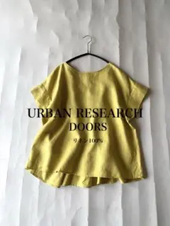 アーバンリサーチドアーズ DOORS リネン100%後ろタックプルオーバーのサムネイル