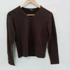 9.29◎S882◎A.P.C.◎ニット◎ブラウン◎ウール混◎M