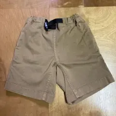 GRAMICCI キッズ ハーフパンツ 100cm ベージュ　キャメル
