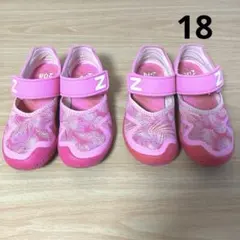 ニューバランス サンダル キッズ ウォーターシューズ 水陸両用　双子　18