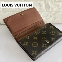 LOUIS VUITTON モノグラム 二つ折り財布　トレゾールのサムネイル