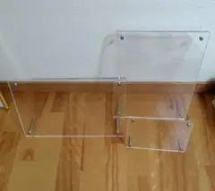 無印良品　A3 A6 アクリルフォトフレーム 透明 シンプル