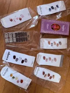 ohora ネイルシール数種類 ランプ リムーバー トップジェルなどのセット⭐︎