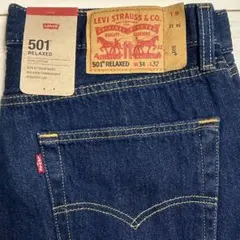 Levi's 501 リジッド W38 L34 ダークインディゴRigid 綿 - メルカリ