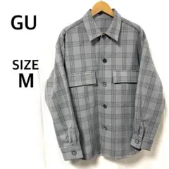 【早い者勝ち】 GU CPOシャツ M 長袖 チェック