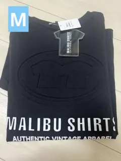 MALIBU SHIRTS ブラック バックプリントTシャツ　メンズMのサムネイル