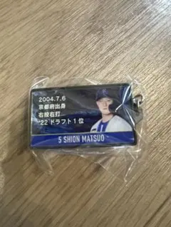 ★ランダムトイ 松尾汐恩 ビジョンデザイン LEDライトキーホルダー★