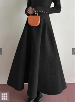 GRL ダイヤキルティングフレアスカート[ta082]