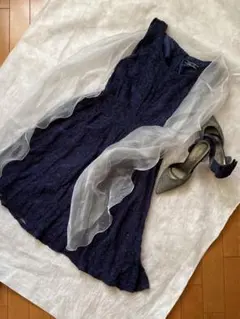 パーティードレス・ショール・パンプス 3点セット