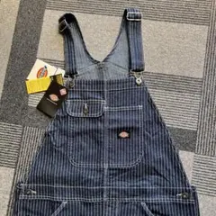 Dickies ストライプオーバーオール