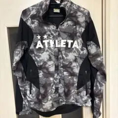 ATHLETAアスレタ裏地付 ウィンドブレーカー ジャケット S 迷彩 カモフラ