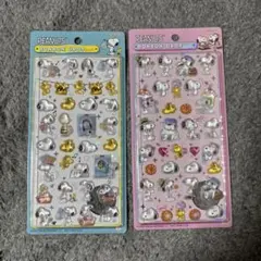 【正規品】2点セット ボンボンドロップシール　スヌーピー