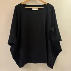 n'Or LABEL ドルマンカットソー ブラック