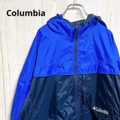 00s前後　Columbia ナイロンジャケット ビッグシルエット テック