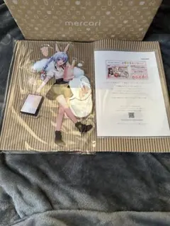 ホロライブ 兎田ぺこらBIGアクリルスタンド メルカードコラボ当選品