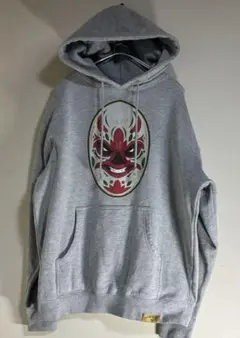 PRIMITIVE グレー マスクデザイン パーカー スケボーのサムネイル