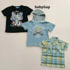 babyGap 恐竜デザイン 半袖Tシャツ 100 セット