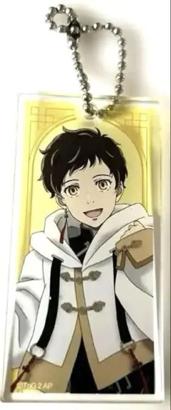 神之塔 まるくじ　二十五日の夜　 アクリルキーホルダー　中吉