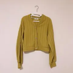 r.p.s カーディガン マスタード