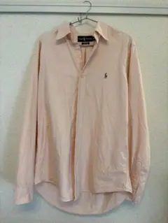 ラルフローレン シャツ サーモンピンク M