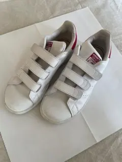 美品　adidas キッズ　スニーカー　スタンスミス　ベルクロ　20cm