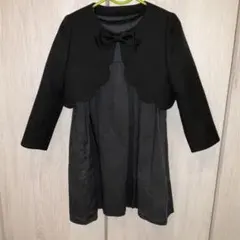 ワンピース、ボレロ　黒　110cm