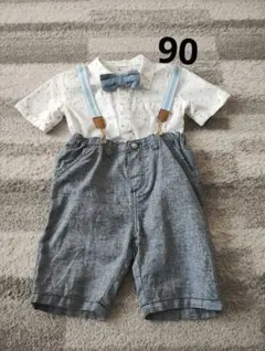 セレモニースーツ ボウタイ・サスペンダー付き 95cm未満