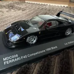 ヘルパ Ferrari F40 ブラック 1/43 - メルカリ