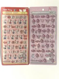 【正規品】ボンボンドロップシール ミニ サンリオ 2点セット(キティ＆マイメロ)